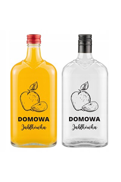 NO BRAND Sticle CLASSIC 500ml imprimate pentru suc de mere artizanal, băutură...