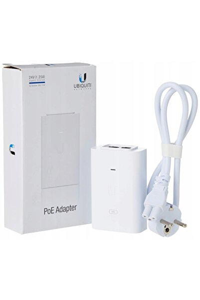 Ubiquiti Adaptor de rețea POE-24-30W-G-WH PoE Gigabit Ethernet 24 V