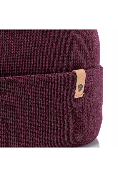 Fjällräven Căciulă de iarnă Fjallraven Classic Knit, culoare dark garnet