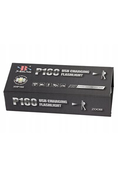 NO BRAND BAILONG LED CREE XHP160 Lanternă Tactică Militară cu Zoom Reîncărcab...