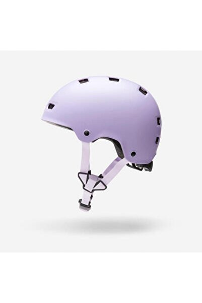 NO BRAND Cască pentru role, skateboard și trotinetă MF540, culoare liliac