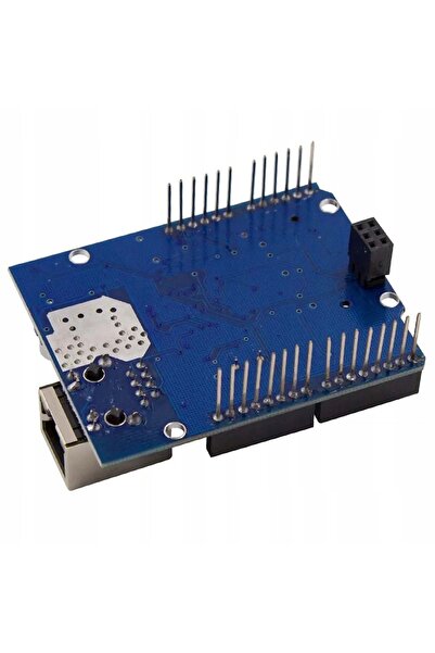NO BRAND Shield Ethernet W5100 RJ45 LAN cu slot pentru card SD pentru Arduino