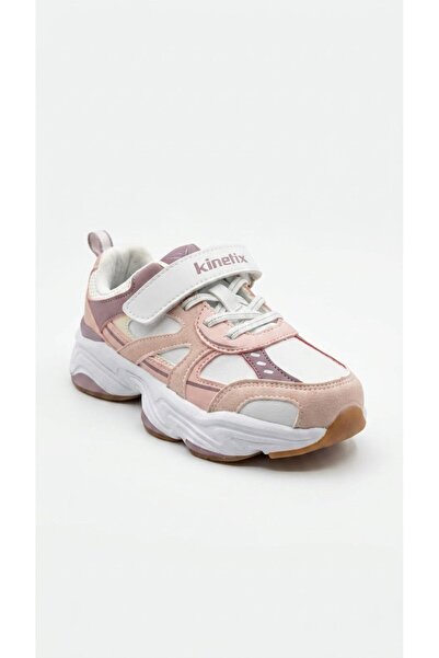 Kinetix Interest Pu J F Beyaz-P.Pembe-G.Kurusu Kız Çocuk Spor Aya