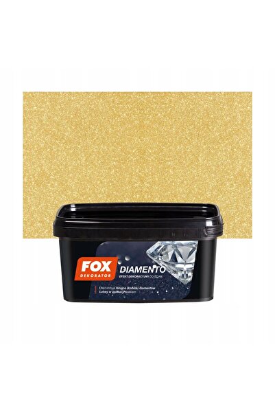 Fox Vopsea decorativă structurală Diament Gold 1L