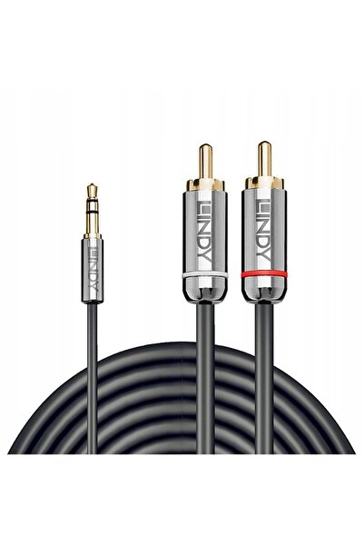 Bark and Lindy CABLU MINI JACK 3.5MM 2X RCA LINDY CROMO LINE 2M
