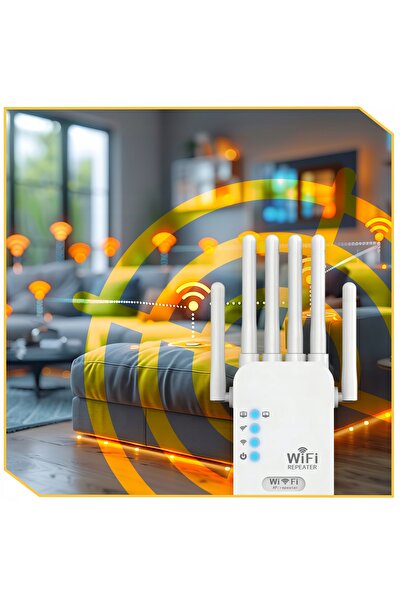 NO BRAND Amplificator de semnal WiFi 2.4GHz, Amplificator de semnal WLAN, Por...
