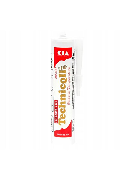 Technicqll SILICON REZISTENT LA TEMPERATURI ÎNALTE 300ML NEGRU S-686
