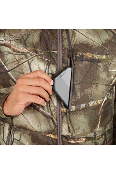 NO BRAND Vestă de vânătoare solognac camo treemetic