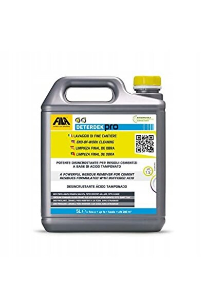 FILA DETERDEK PRO 5L Detergent Mycie pentru curățare după lucrări de construcții