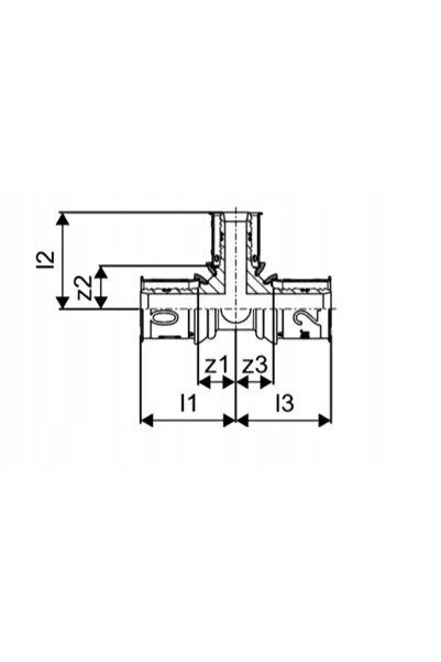 NO BRAND Uponor S-Press PLUS teu reductor 20-16-20