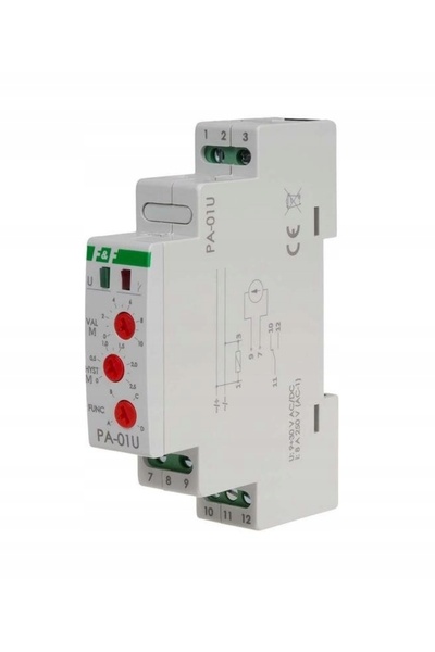 F&F DİZAYN RELEU INTRARE ANALOGICĂ 0-10V IEȘIRE 8A 1NO/NC F&F MAX-PA-01U