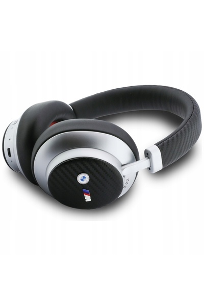 BMW Căști wireless Bluetooth ENC cu logo M din carbon metalic, tip over-ear