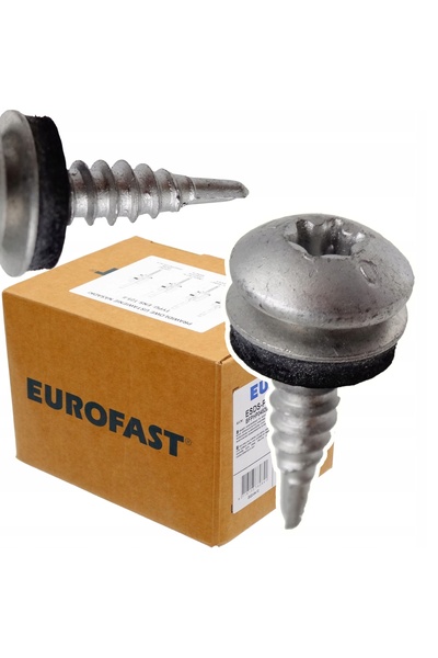 NO BRAND Șuruburi pentru tablă, tip agrafă, 4,8x20, 250 bucăți, cu cap TORX