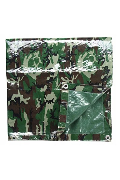 NO BRAND Copertină de adăpost Mil-Tec 480x600cm Woodland