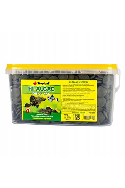 Tropical Hi-Algae Discs alge pentru pești, 5L, 2.5kg