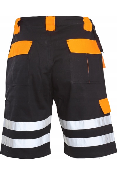 NO BRAND Șorturi scurte cu element reflectorizant 100% bumbac L40706 Lahti Pr...