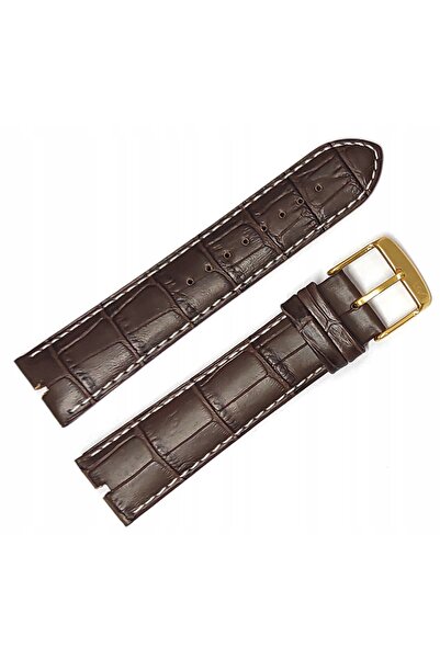 JORDAN KERR Curea de ceas din piele maro ADRIATICA A8212 22 mm, tăietură croc...