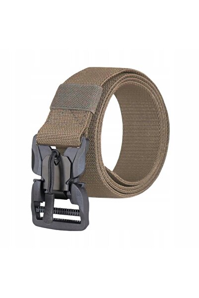 NO BRAND Curea tactică pentru pantaloni camuflați, 130 cm, MTB Coyote