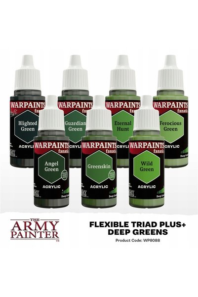 NO BRAND The Army Painter: Triadă Flexibilă PLUS+ - Verdeuri Intense - set 7 ...