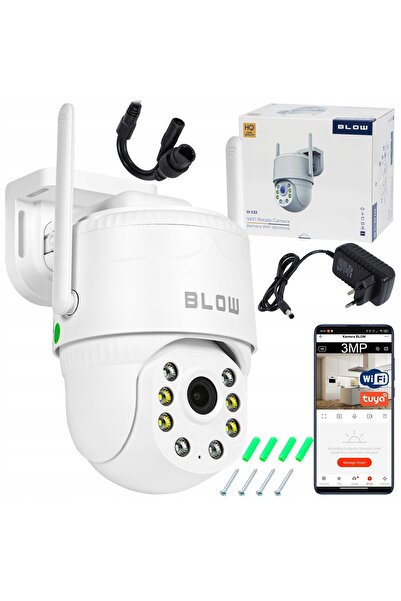 Blow Cameră IP WiFi Externă Rotativă 3MP Zoom Inteligent Detecție PTZ 3MPx