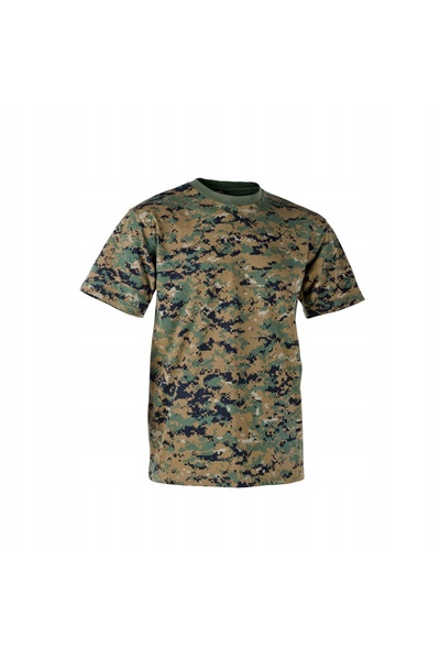 NO BRAND Tricou bărbați din bumbac Helikon - USMC Digital Woodland XL