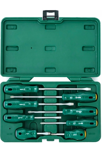 SATA Set de 8 șurubelnițe în cutie st09306sj
