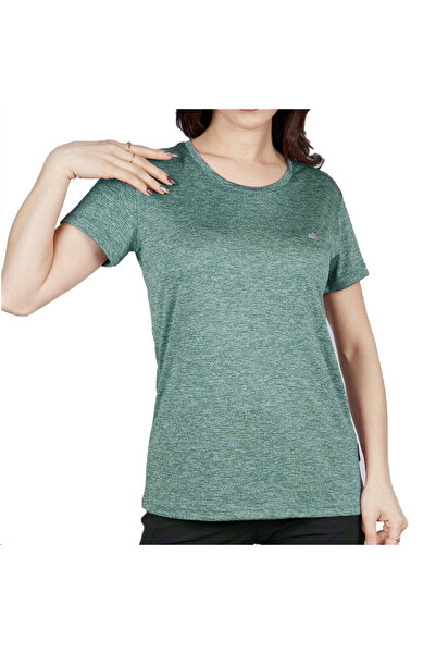 Alpinist Sports Women's T-Shirt - Anti-Sweat Fabric - Lumi - Green