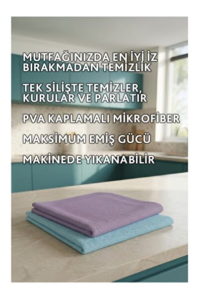 Vileda 2 Paket 2'li Actifibre Bez