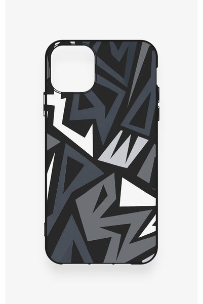 Vip Case حافظة من السيليكون بنمط مكعبات هندسية متوافقة مع هاتف iPhone 11 Pro Max