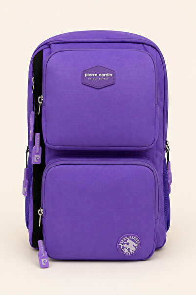 Pierre Cardin School Backpack Multi-Compartment Large Volume Primary School S...
