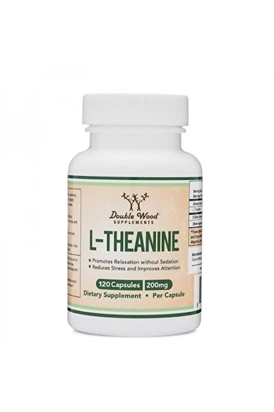 DOUBLE WOOD Supliment alimentar, L-Teanină, L-Teanină x 120 capsule