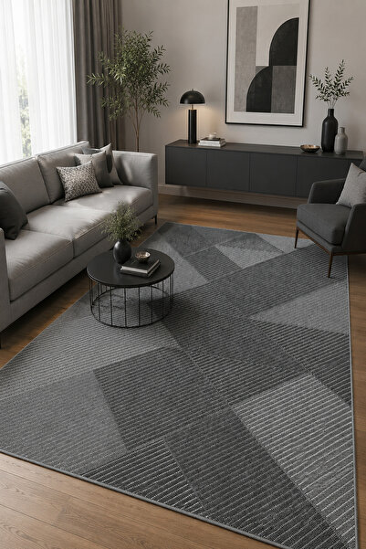 GECE HOME Dijital Kaymaz Baskılı Yıkanabilir Desenli Salon Halısı Mutfak Halı...