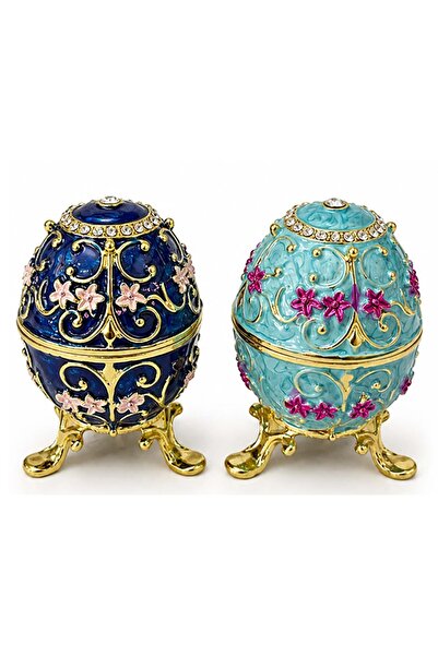 Store Sıvaroski Taşlı Dekoratif Yumurta 9 x 5 Cm – Parlak Taşlı Biblo, Şık Ma...