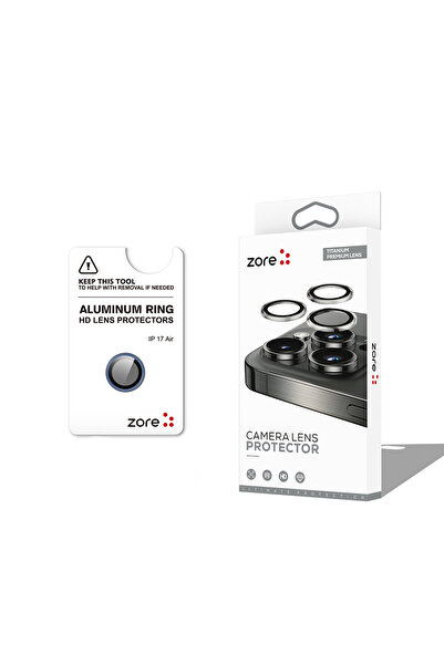 Alan Tech iPhone 17 Air Camera Lens Protector Sapphire Non-Distorting Image Q...