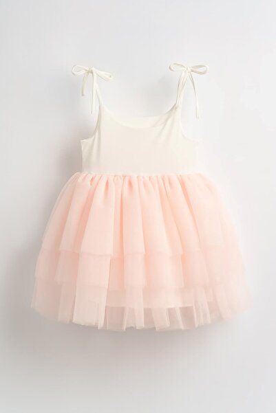 Banamio Sonia Off-Shoulder Tulle Tutu Dress