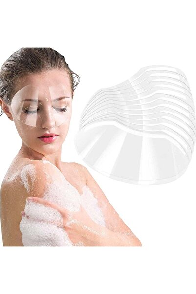 DubaiGallery 100PCS Transparent Disposable Face Shields – Lightweight Clear P...