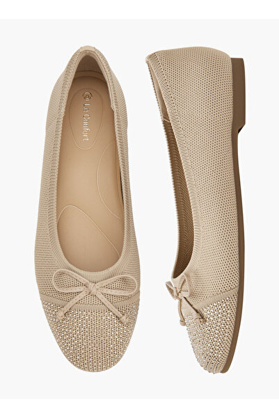 Le Confort Women Embellished Bow Accent Ballerina Shoes