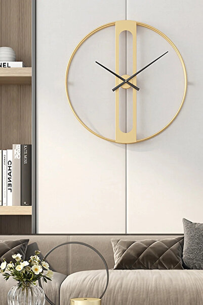 MetaQuartz Aksesuar Ahsen Clock Metal Duvar Saati