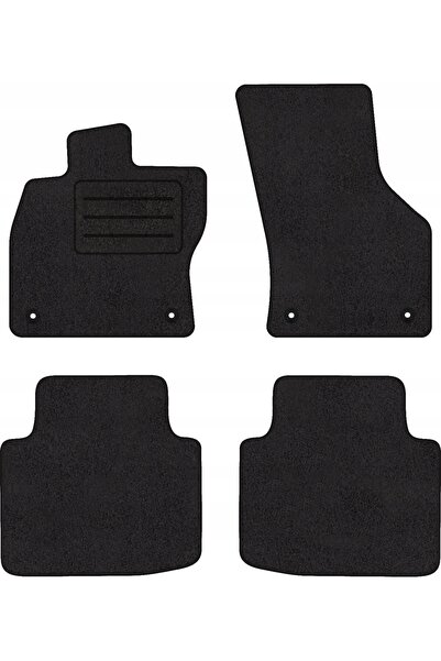 NO BRAND Covorașe auto din catifea ECOLUX pentru SKODA SUPERB III 30CM (2015 ...