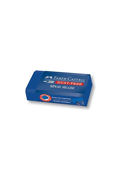 Faber Castell 3 BUCĂȚI GUMĂ DE ȘTERGĂTOR ALBĂSTRĂ PENTRU EXAMENE MARE 187212