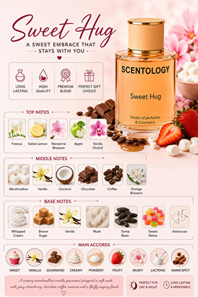 Scentology Doctor of perfums Scentology Sweet Hug Eau de Parfum – 50 ml