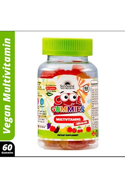 SUNSHINE COOL GUMMIES MULTIVITAMINS+MINERALS 60'S