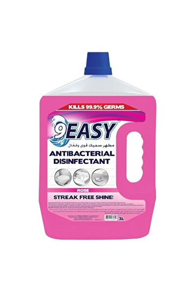 Generic Brand 9Easy Antibacterial Disinfectant Rose 3 L