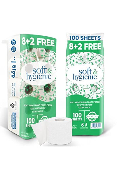 Generic Brand SNH Packing 2-Ply Toilet Paper, 10 Rolls x 100 Sheets (Total 10...