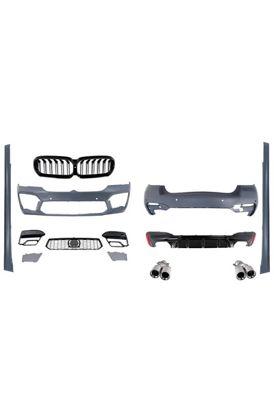 tuningset Πλήρες κιτ αμαξώματος κατάλληλο για BMW Σειρά 5 G30 2017-2019 Μετατ...