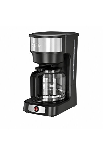 WINNINGSTAR ST-9840 Drip Coffee Machine 950W with 1.5L Glass 12-Cup Glass Car...