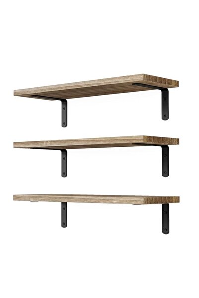 Generic 3 Pcs Floating Wall Shelves, 16.5*5.5 Inches Wooden Floating Shelves ...