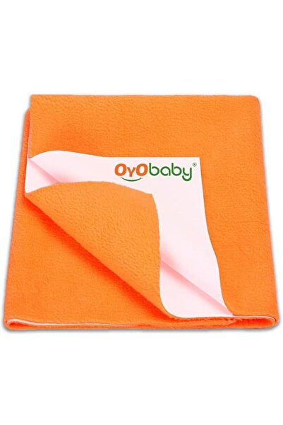 Generic OYO BABY Waterproof Bed Protector Dry Sheet -Medium (Peach)