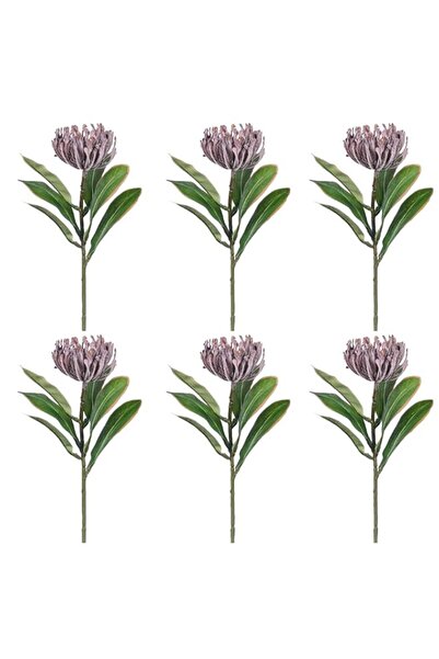 Generic Brand YATAI Artificial Protea Flower, 45cm Realistic Fake Flowers wit...