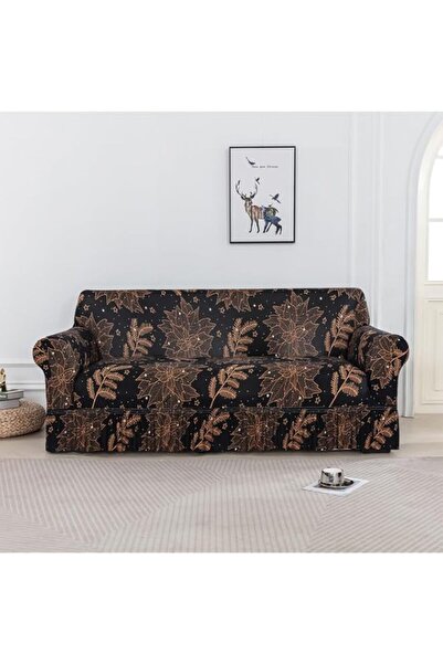 Generic Sofa Slipcover, High Elastic Milk Silk Fabric Sofa Cover, Skin-Friend...
